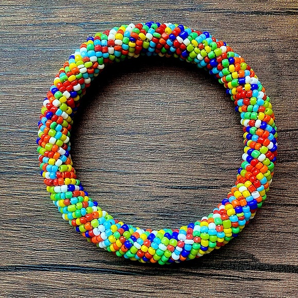 NWOT Bangle Bracelet (Handmade in Africa) - Picture 2 of 3